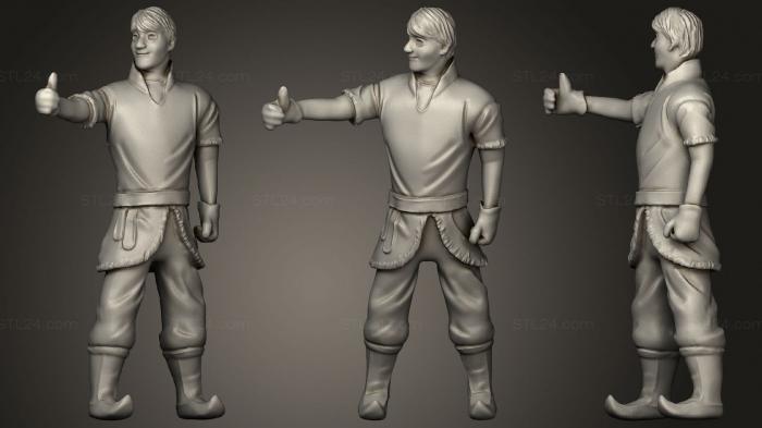 Military figurines (Kristoff, STKW_1346) 3D models for cnc
